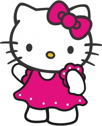 Hello Kitty graphic decoration